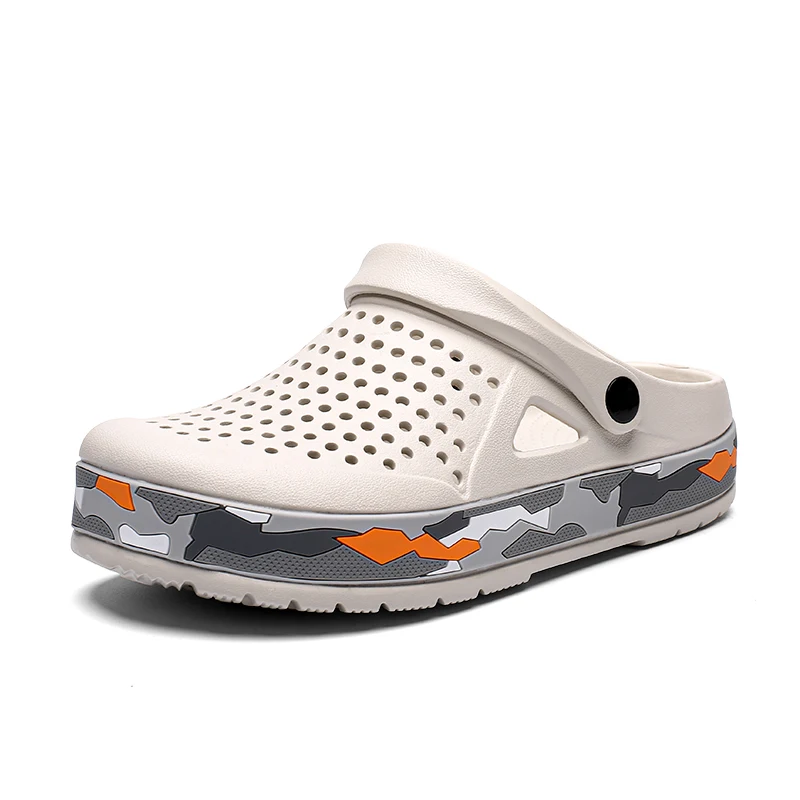 Summer Men Shoes Clogs Slipper - Farming And Agriculture review and price